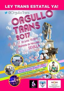 Celebración del Orgullo Trans en Sevilla