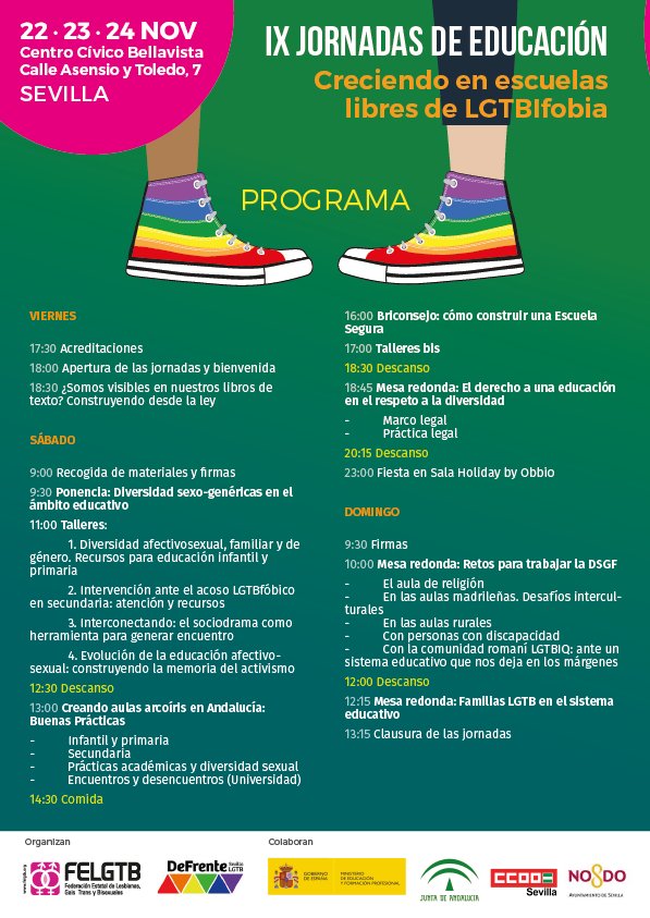 IX Jornadas de Educación defrente