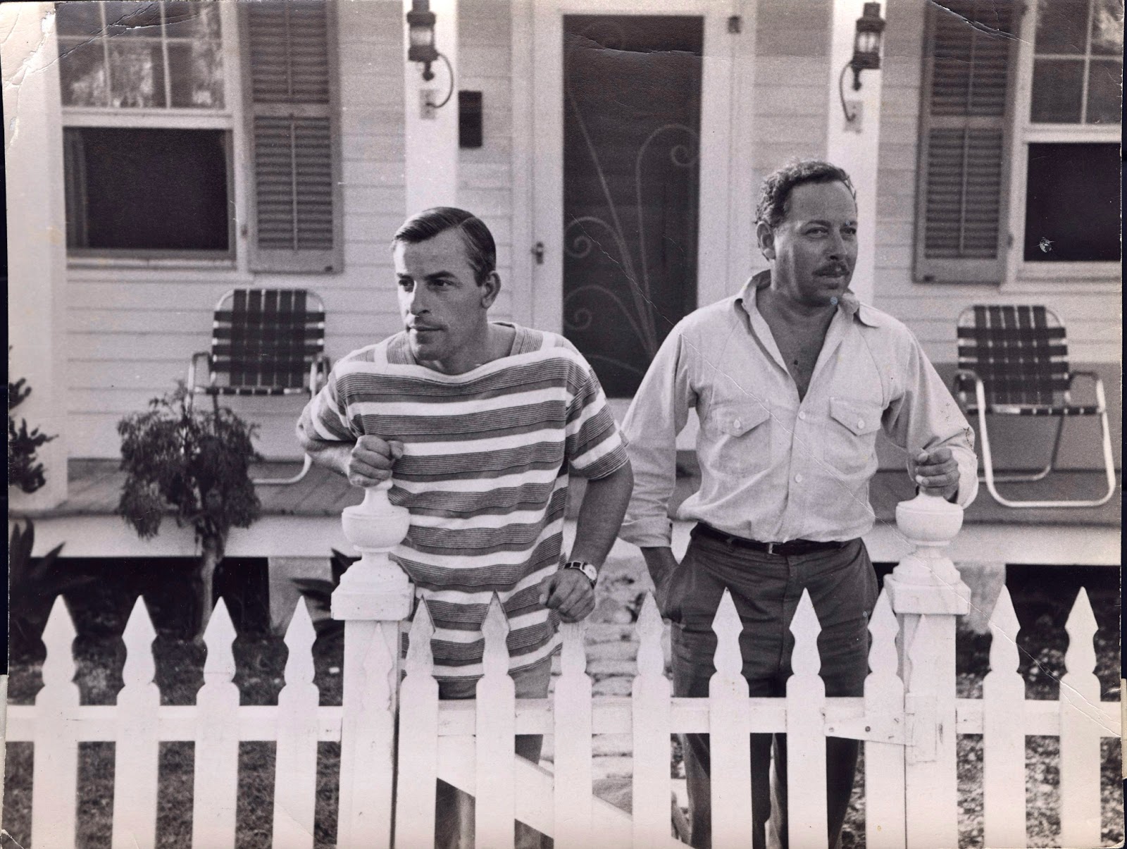 Frank Merlo y Tennesse Williams