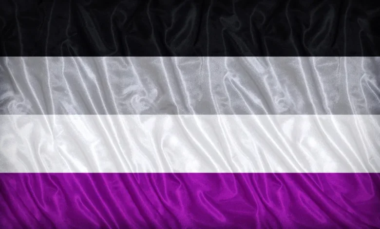 Bandera Asexual. Día de la Visibilidad Asexual